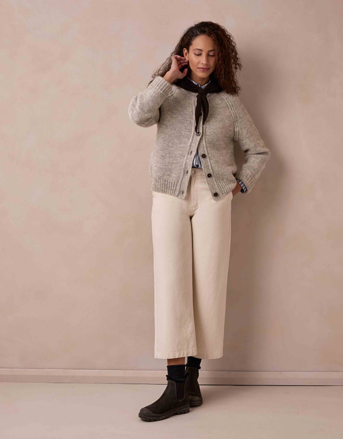 British Wool Stitch Cardigan