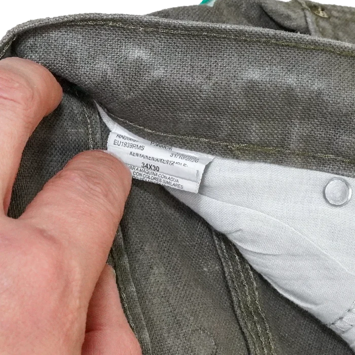 Dickies Grey Carpenter Jeans - 34x30, Medium - Army & Outdoors - Jeans