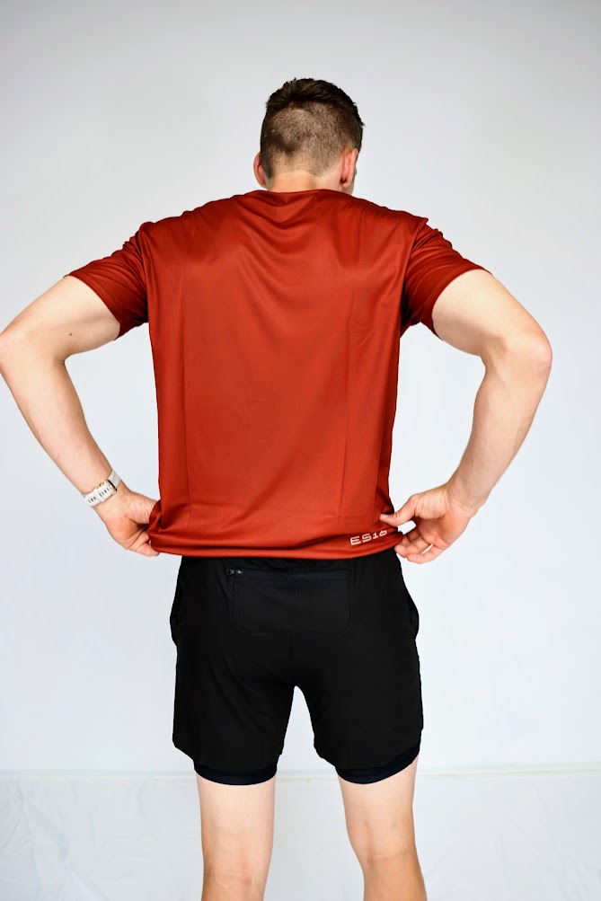 ES16 Performance T-shirt Rust