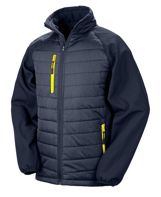 Navy/Yellow Padded Jacket / S