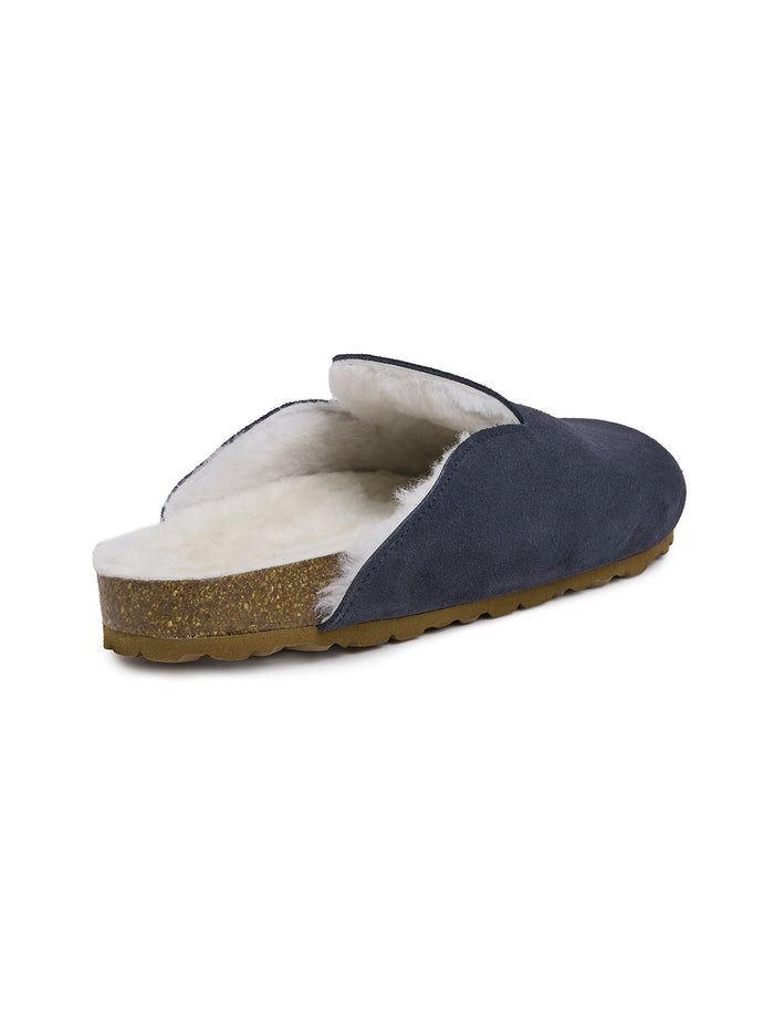 Sheepskin Lined Slipper Clogs