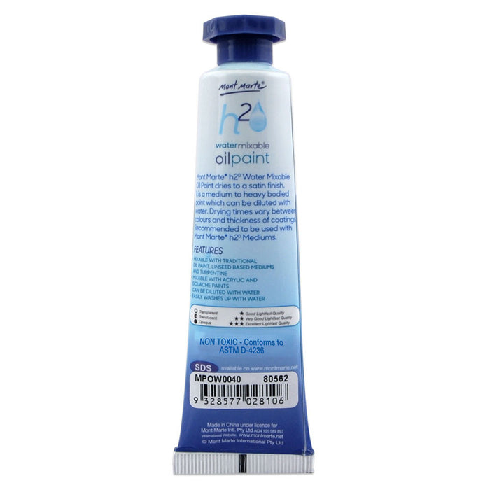 Water Mixable Oil Paint 37ml - Neutral Grey