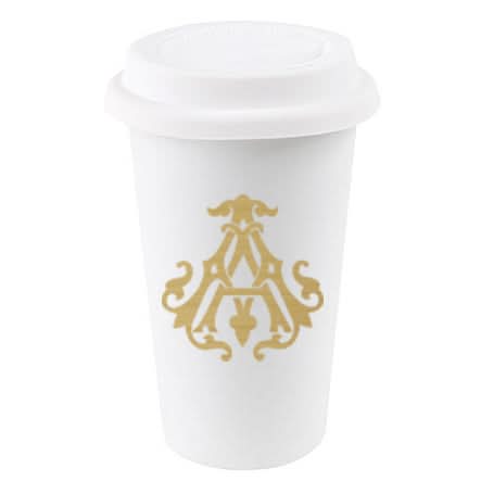 1-Letter Monogrammed Paper To-Go Cups