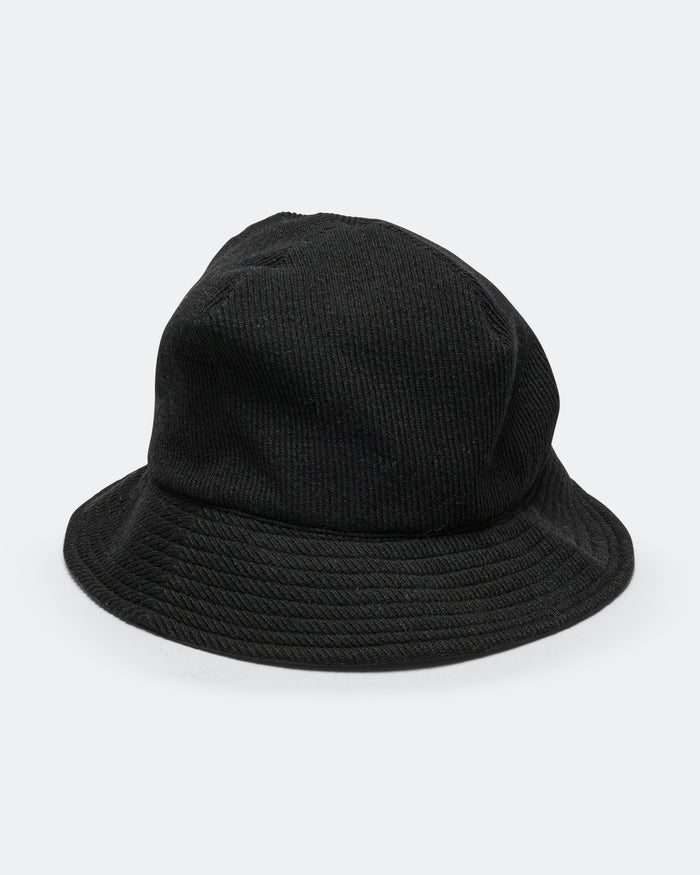 1 Panel Military Sun Hat - Black