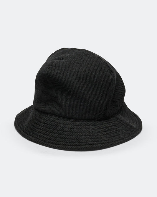 1 Panel Military Sun Hat - Black