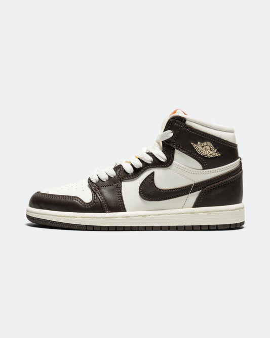 Jordan 1 Retro High (PS) - Baroque Brown/Light Madder Root-Sail