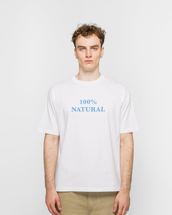 100% Natural T-Shirt - White