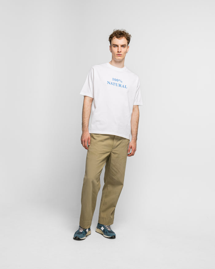 100% Natural T-Shirt - White