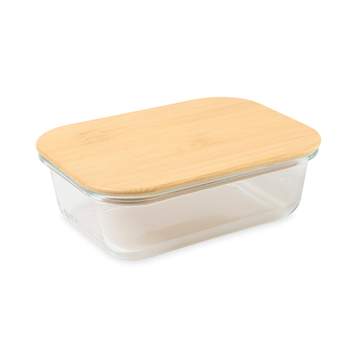 2 Cup Bamboo Storage Container