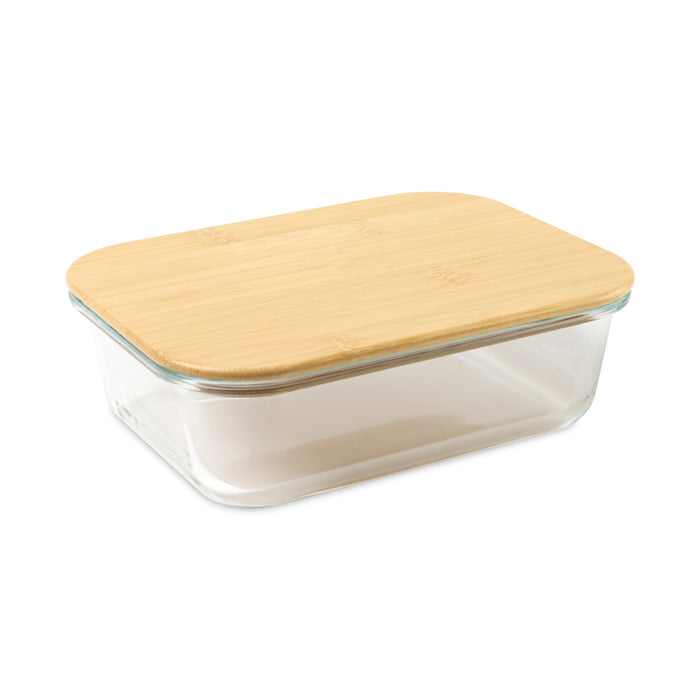 4 Cup Bamboo Storage Container