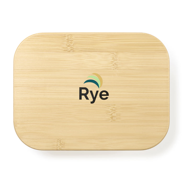 4 Cup Bamboo Storage Container