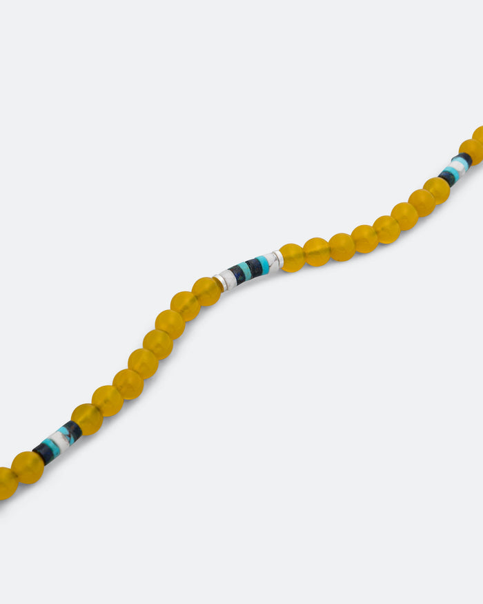 6mm Bracelet x UP THERE - Chalcedony/925 Silver