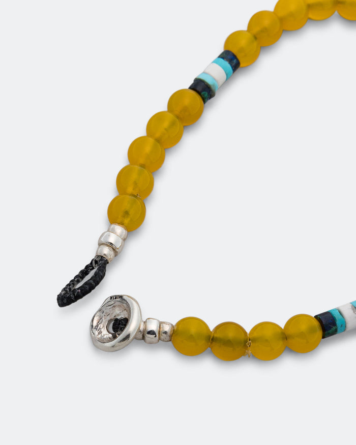 6mm Bracelet x UP THERE - Chalcedony/925 Silver