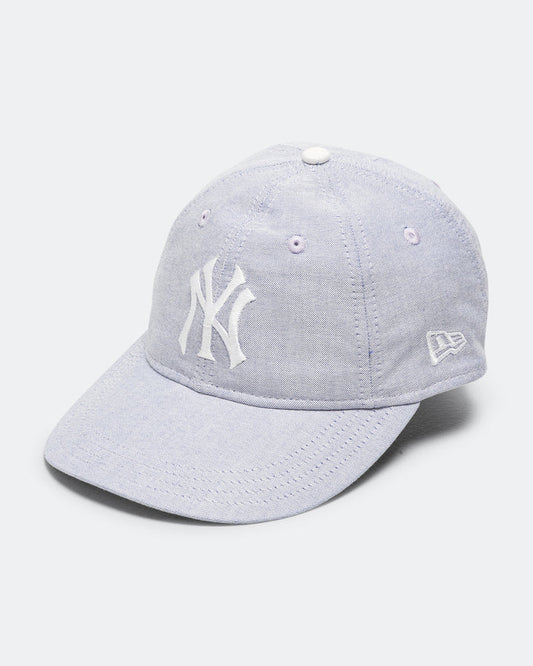 9Twenty Long Visor - New York Yankees/Blue Oxford