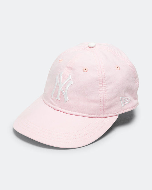 9Twenty Long Visor - New York Yankees/Pink Oxford