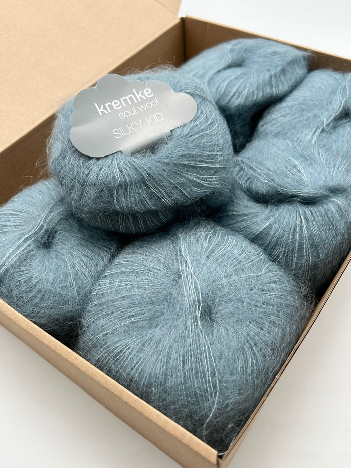Silky Kid Blue Grey 076