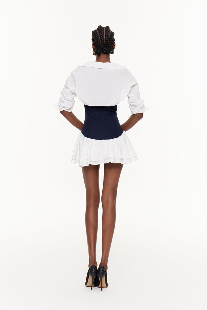Abilene Two Piece Ruffle Mini Dress