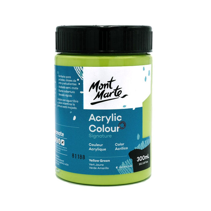 Acrylic Colour Paint Signature 300ml - Yellow Green