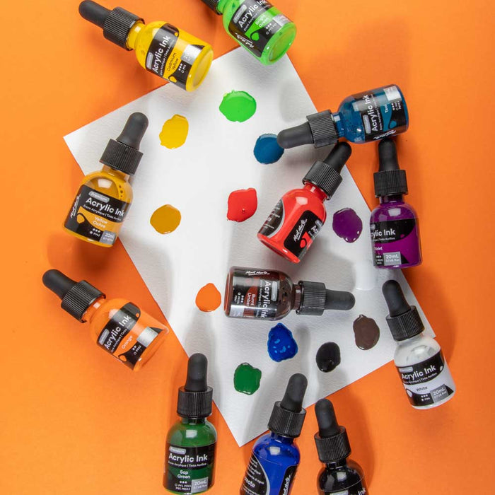 Acrylic Ink Premium 12pc x 20ml