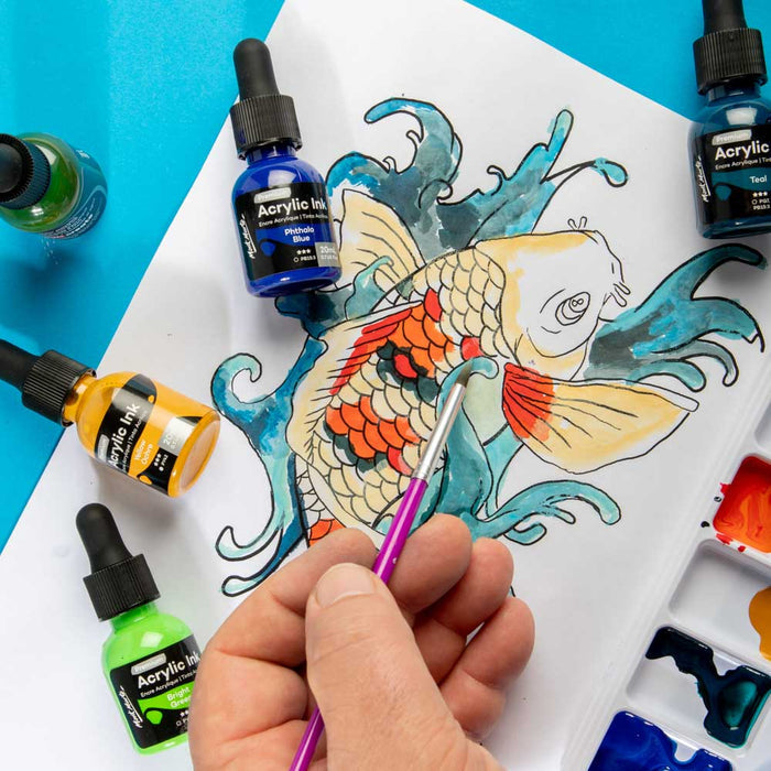 Acrylic Ink Premium 12pc x 20ml