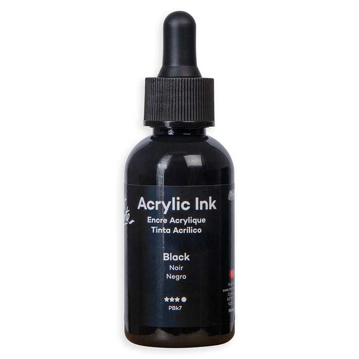 Acrylic Ink Premium 50ml - Black