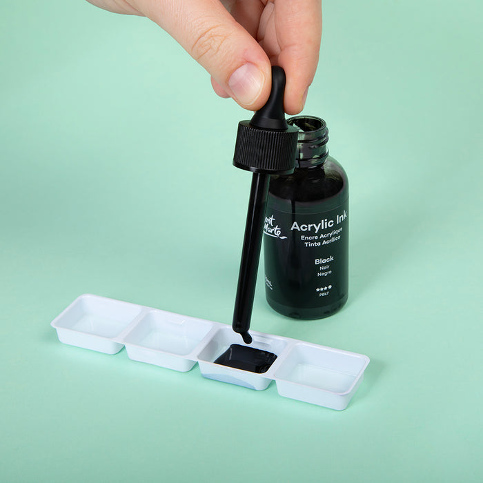 Acrylic Ink Premium 50ml - Black