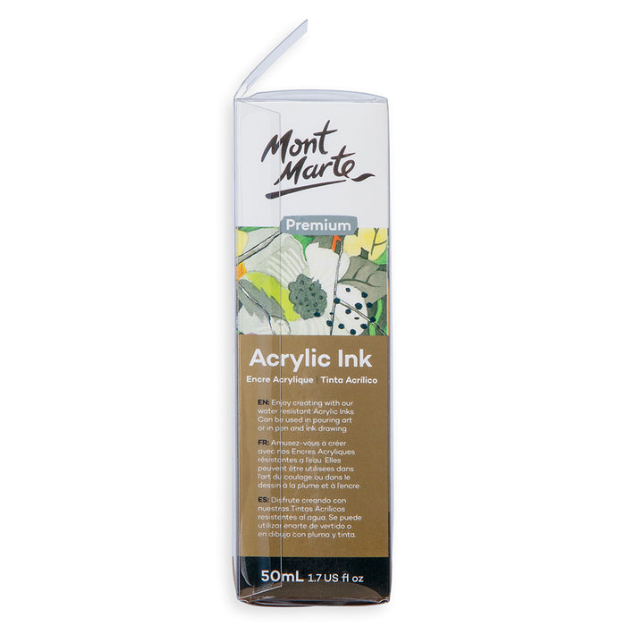 Acrylic Ink Premium 50ml - Black