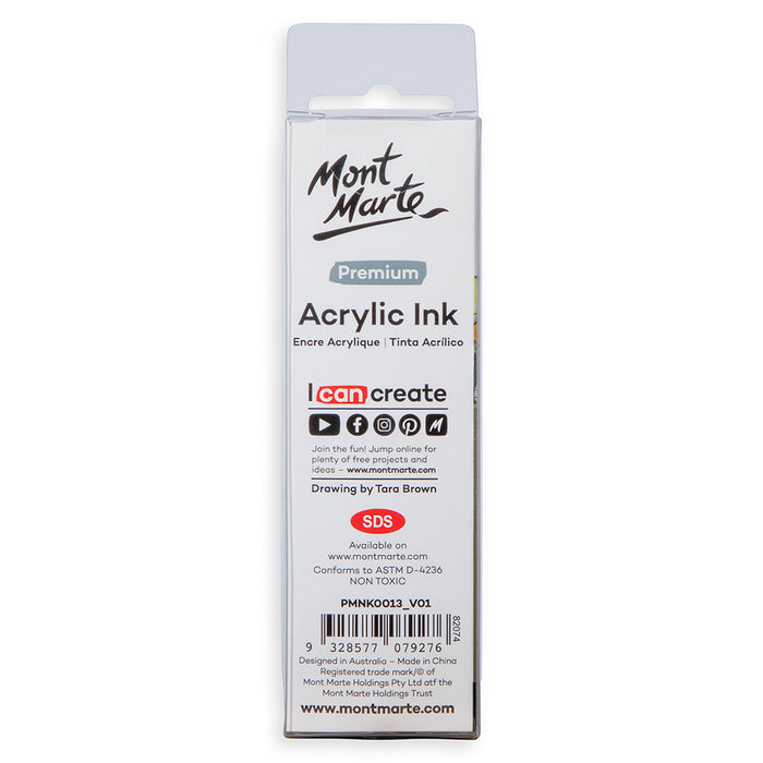 Acrylic Ink Premium 50ml - Black