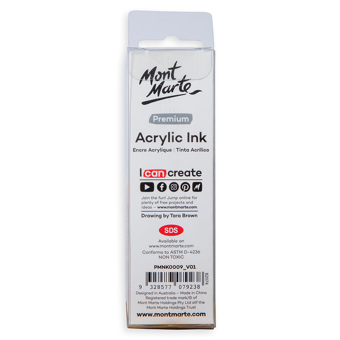 Acrylic Ink Premium 50ml - Cadmium Yellow