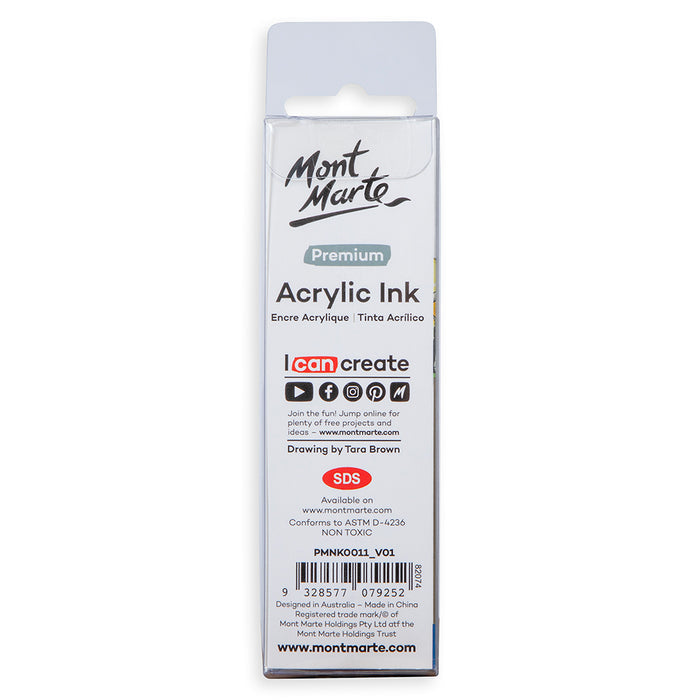 Acrylic Ink Premium 50ml - Phthalo Blue