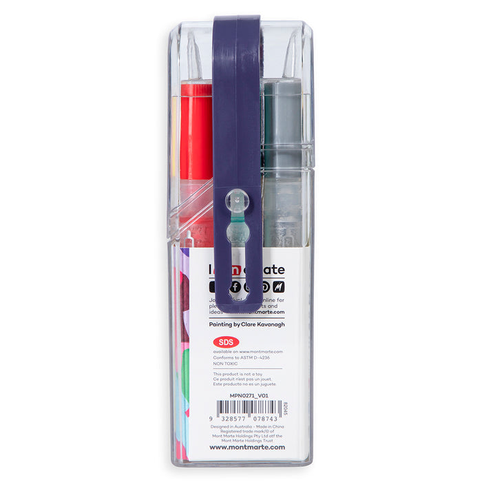 Acrylic Paint Pens in Case Broad Tip Signature 12pc