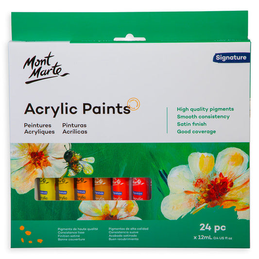 Acrylic Paints Set Signature 24pc x 12ml