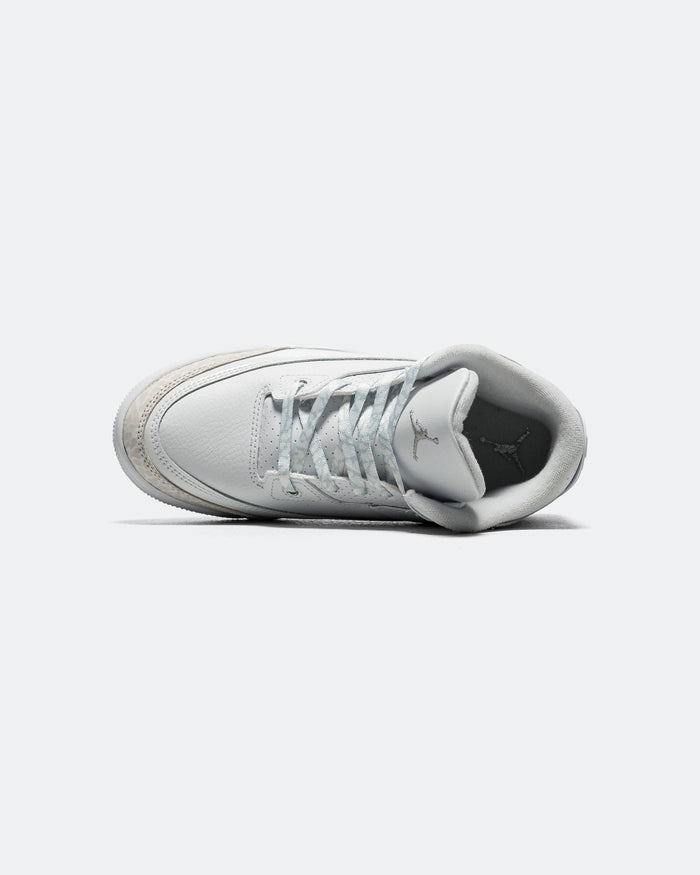 Air Jordan 3 Retro PS - White/White-Metallic Silver