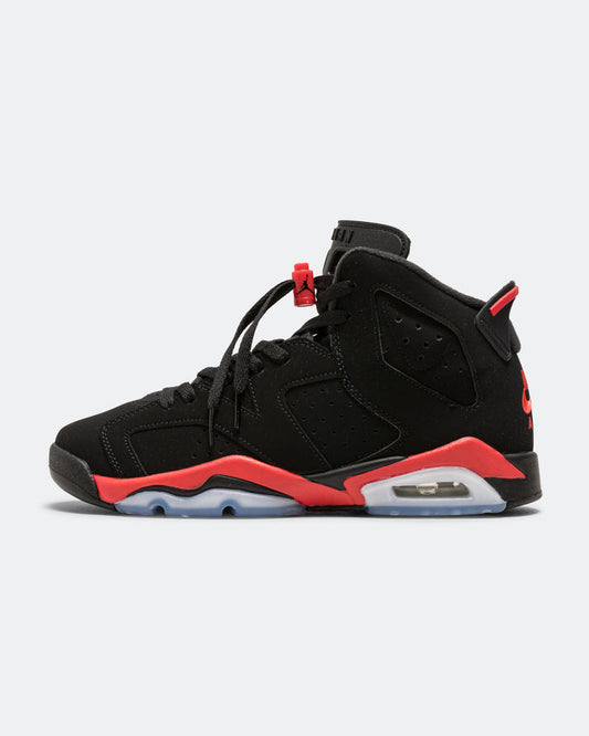 Air Jordan 6 Retro (GS) - Black/Light Crimson