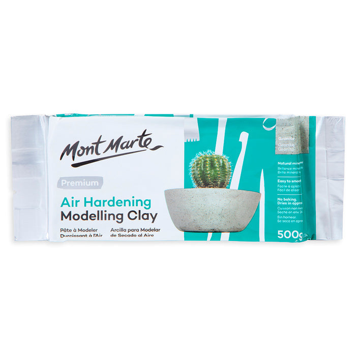 Air Hardening Modelling Clay Premium 500g - Granite