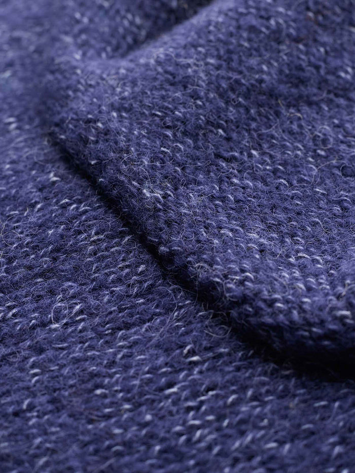 Alpaca / Silk Blend Cowl Neck Jumper