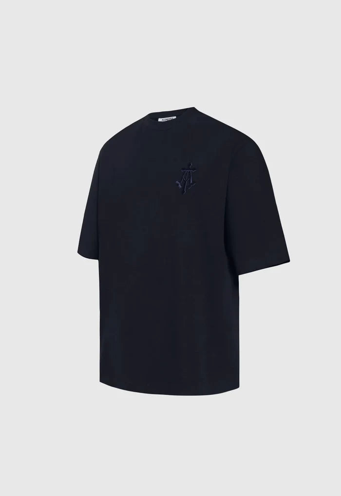 Alpha Cross Embroidered Boxy Tee