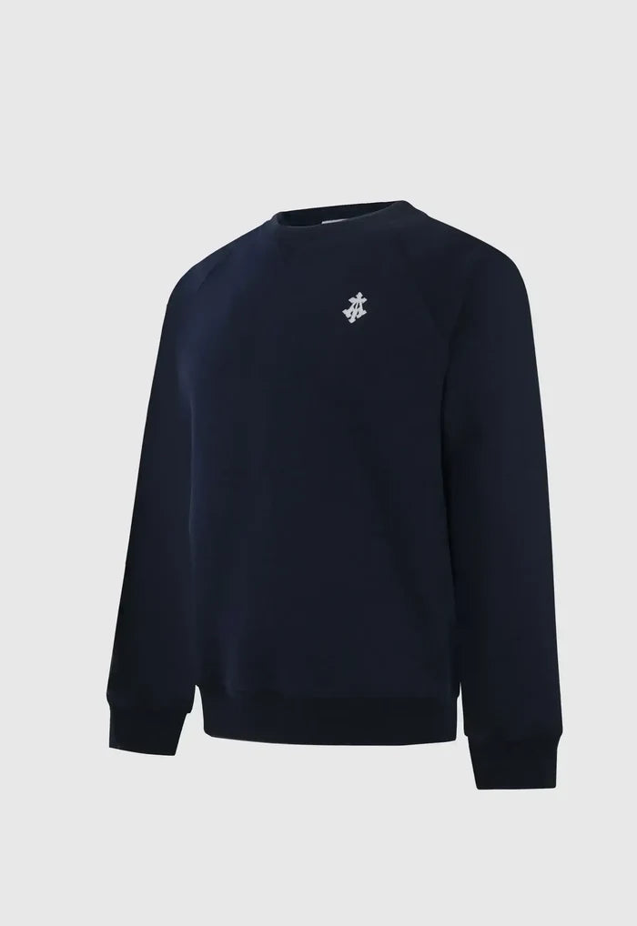 Alpha Cross Embroidered Sweatshirt