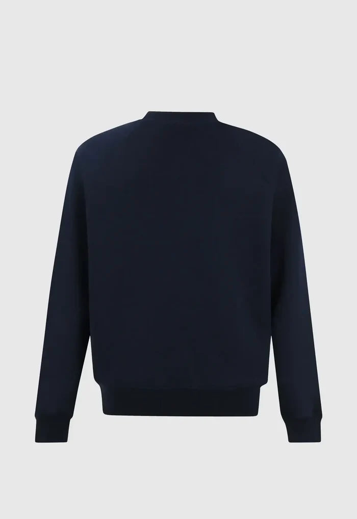 Alpha Cross Embroidered Sweatshirt