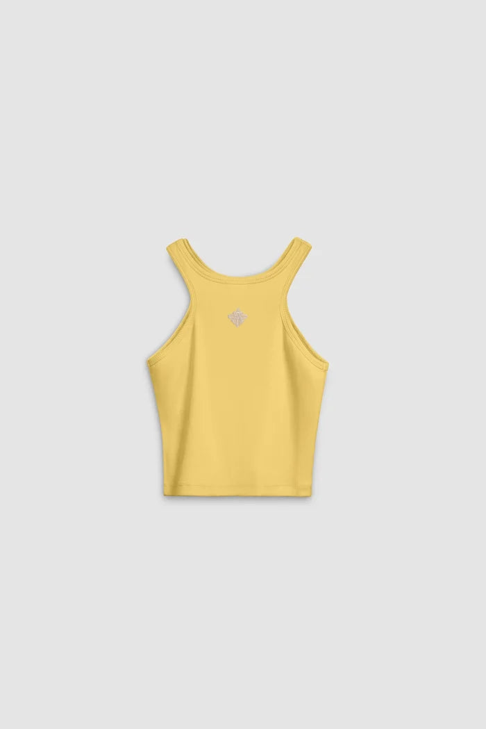Alpha Cross Ribbed Tank Top