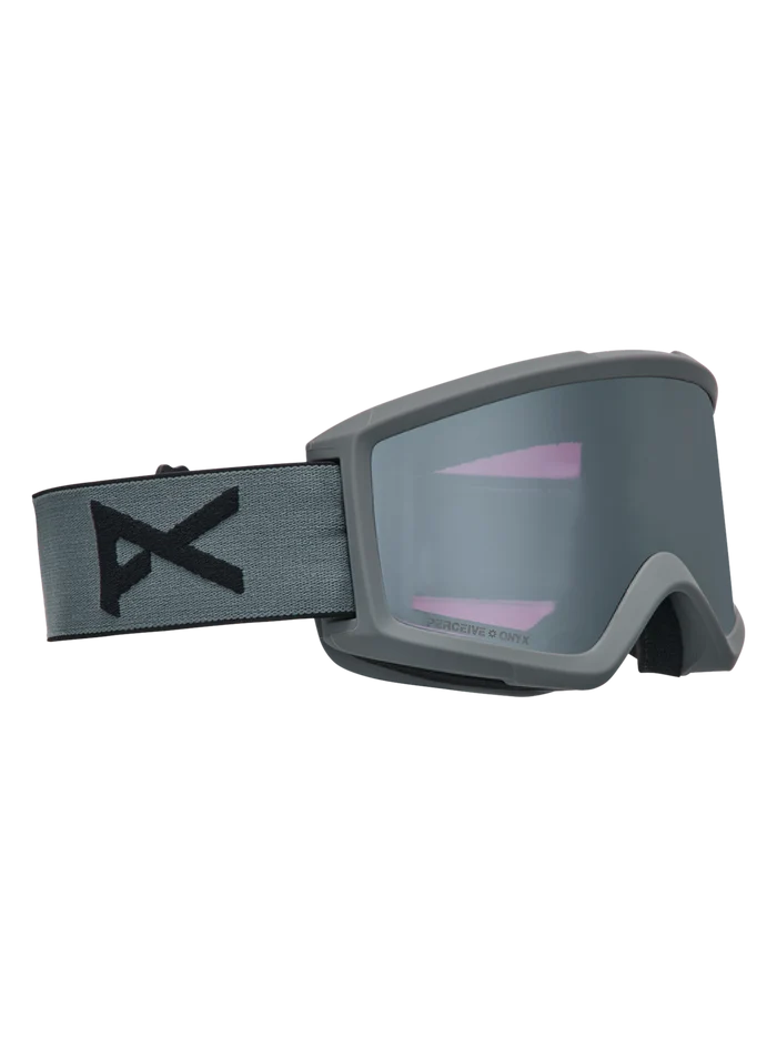 Product image of Anon Helix 2.0 Goggles + Bonus Lens[Variant:Frame: Stealth, Lens: Perceive Sunny Onyx (6% / S4), Spare Lens: Amber (55% / S1)]