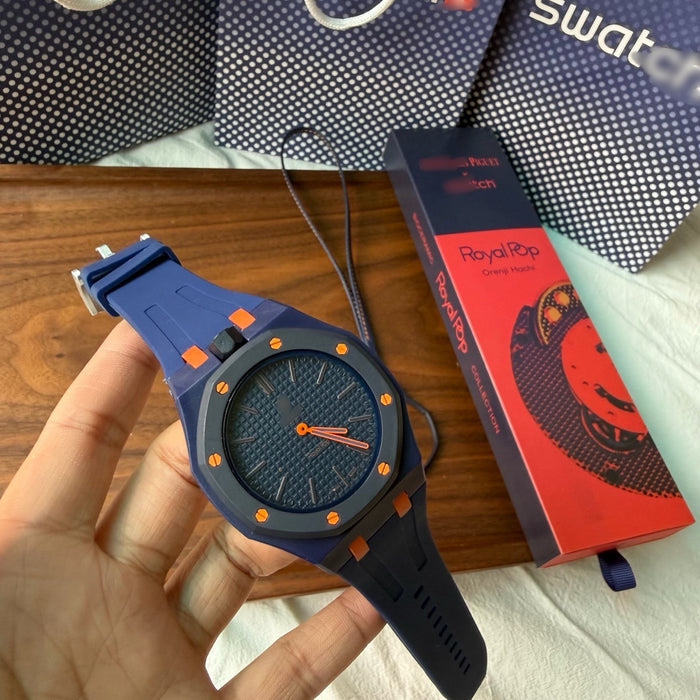 AP x Swatch Royal Pop ORENJI HACHI