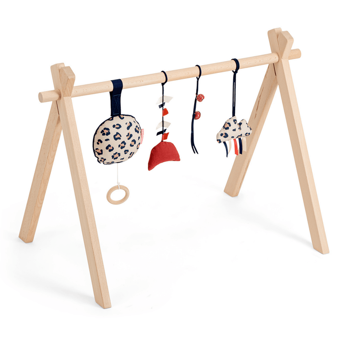 Arche éveil en bois Mellipou avec coussin musical