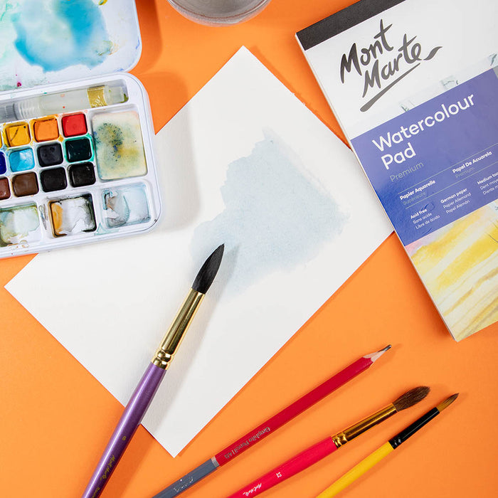 Artist Watercolour Brush Premium Round 8