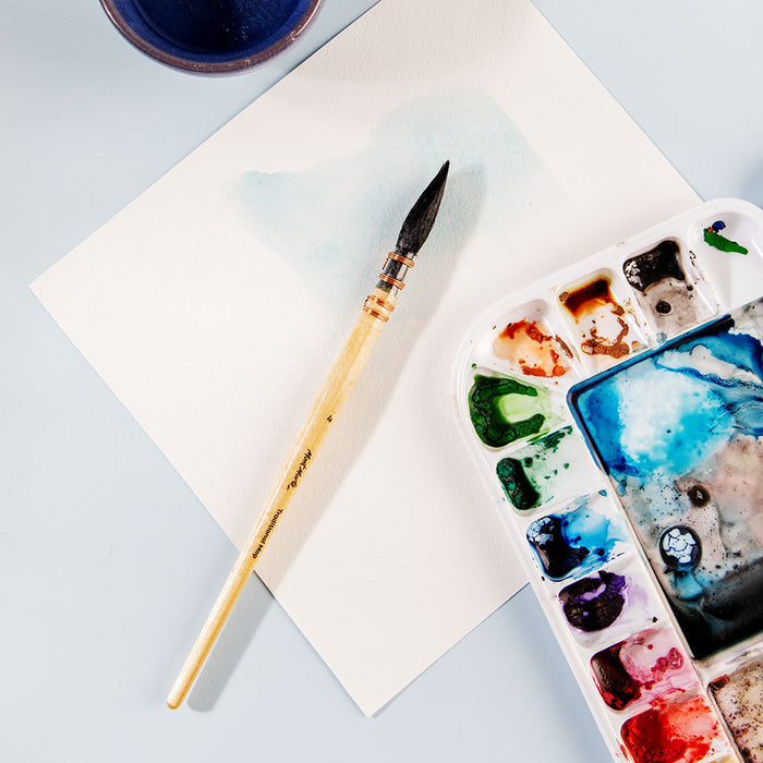 Artist Watercolour Brush Premium Traditional Mop 4