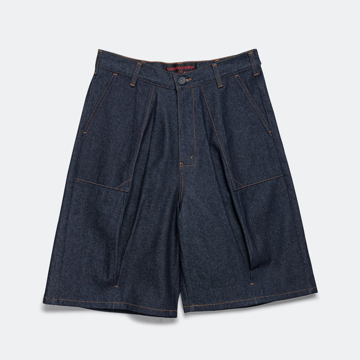 August Denim Short - Indigo Blue