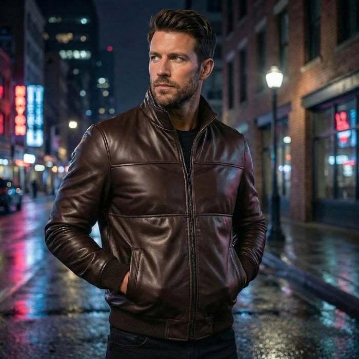 XS / Chocolate / Leather