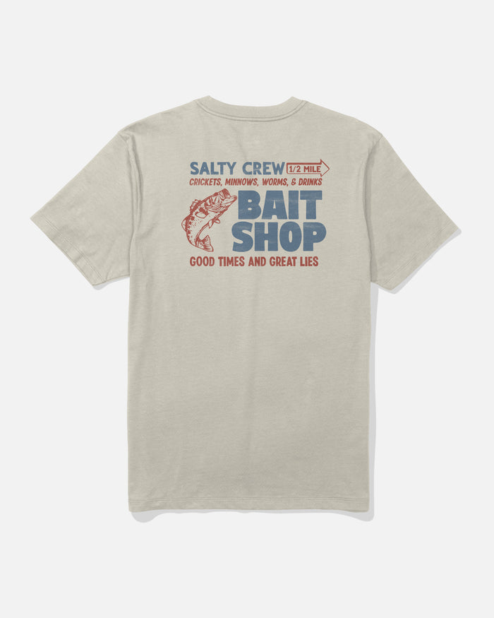 Bait Shop Ss Tee - Moonbeam