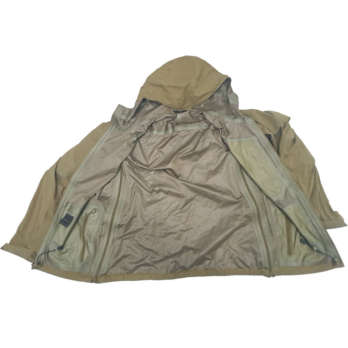 Beyond Clothing Coyote Gore-Tex Rain Jacket - Large - Army & Outdoors - Rain Jackets