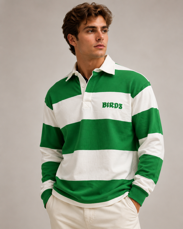 Birds Rugby Long Sleeve Shirt